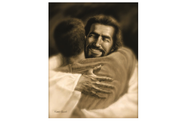 デビッド・ボウマンが描くキリストの絵画